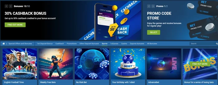 Bonuses and promotions 1xbet bd com